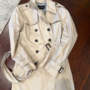 Banana Republic Light Tan Trench Coat